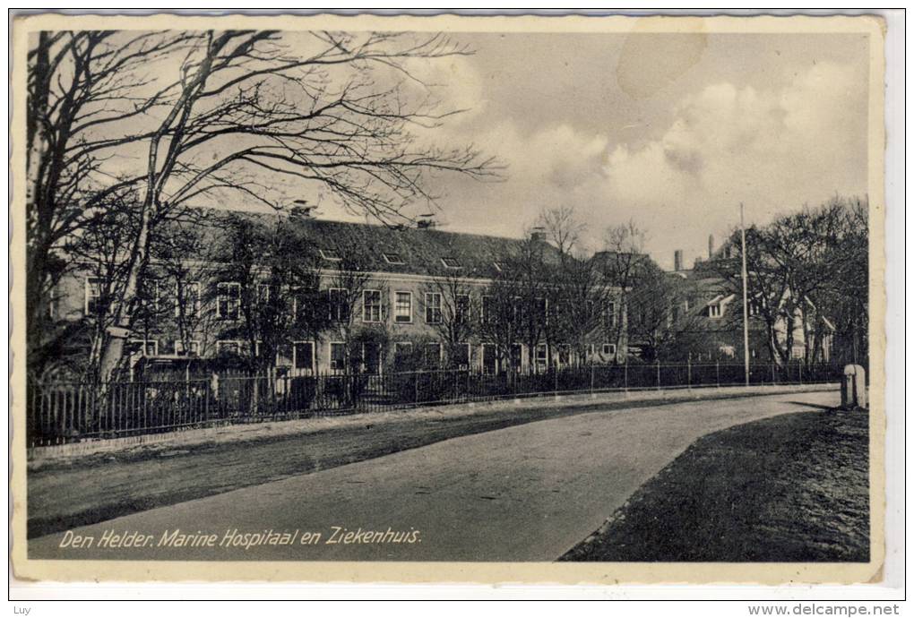 DEN HELDER - Marine Hospitaal En Ziekenhuis, Hospital, Krankenhaus, - Den Helder