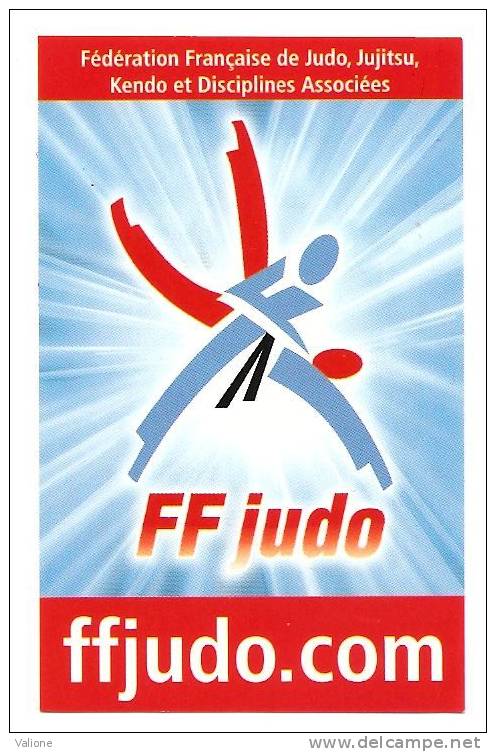 Autocollant Stickers De La FFJDA De JUDO - Artes Marciales