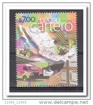 Mexico 2014, Postfris MNH, Dayof The  Postman, Bicycle - Mexico