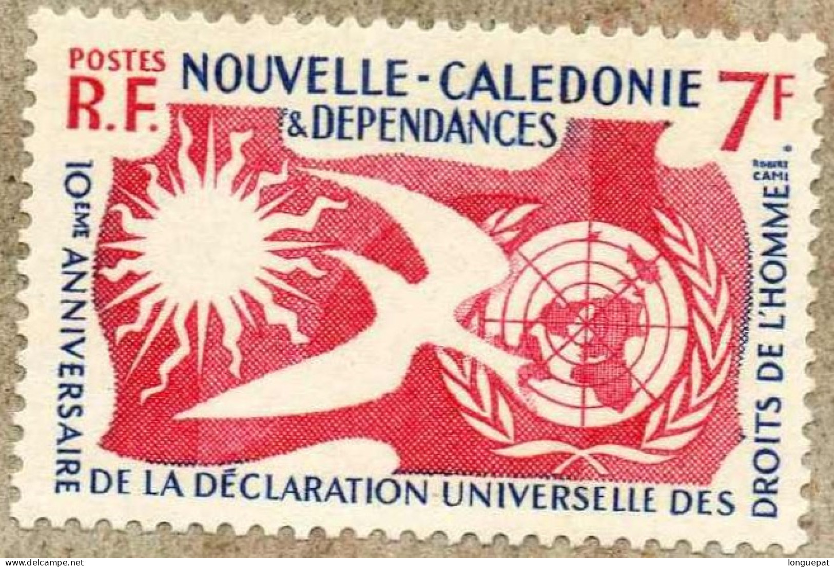 Nelle CALEDONIE : 10 Ans De La Déclaration Universelle Des Droits De L'Homme - - Ungebraucht