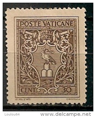 Timbres - Vatican - 1945 - 30 Cent. - - Neufs