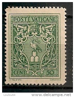 Timbres - Vatican - 1945 - 50 Cent. - - Neufs