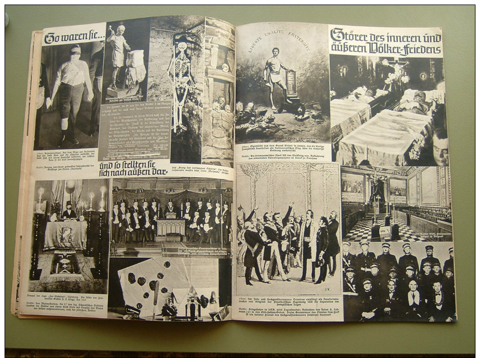 Propaganda-Zeitschrift "Der Schulungsbrief" der Reichsorganisation der NSDAP Berlin 1939, gute-Erhaltung!!