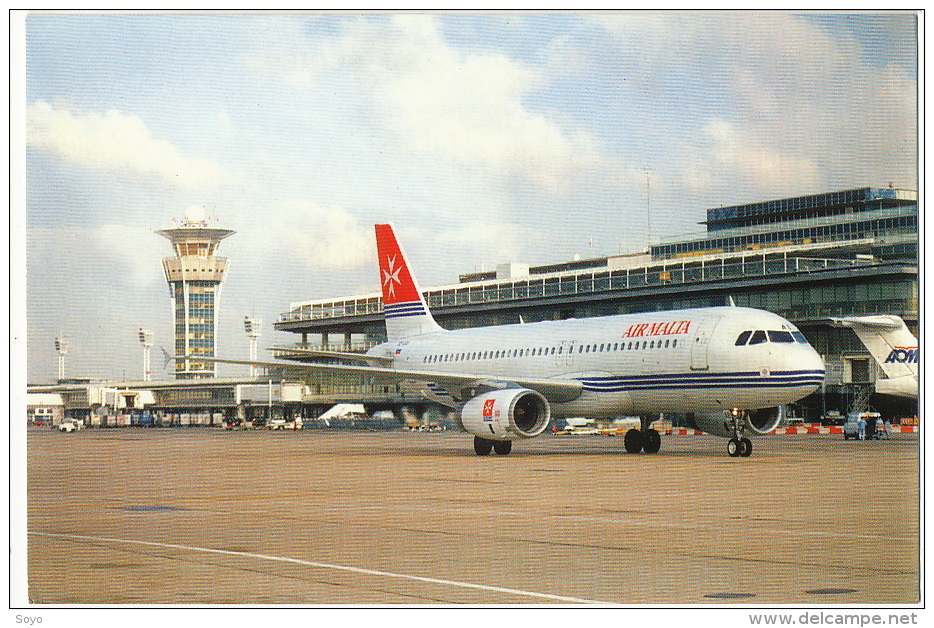 Paris Orly Air Malta A 320 Airbus Limited Edition 500 Ex. - 1946-....: Era Moderna