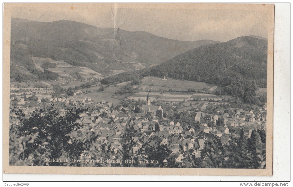 BF32049 Waldkirch Breisgau Mit Kandel Germany   Front/back Image - Waldkirch