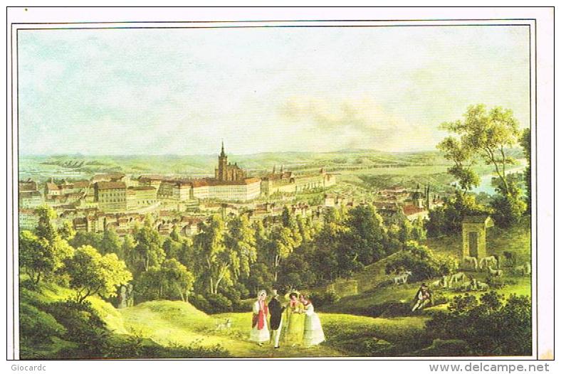 REPUBBLICA CECA (CZECH REPUBLIC) - VEDUTA DI PRAGA (PRAGA VIEW) - RIF. 2080 - Stampe & Incisioni