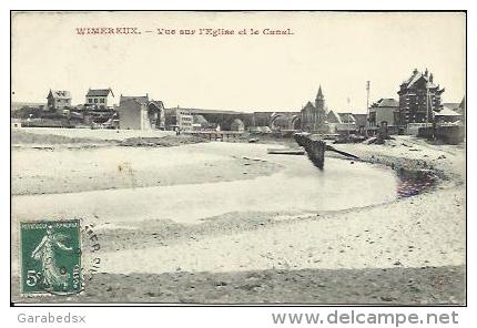 CPA De WIMEREUX - Vue Sur L'Eglise Et Le Canal. - Andere & Zonder Classificatie