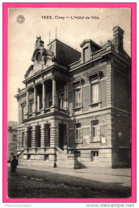 Ciney - L'Hôtel De Ville - G. HERMANS - 1912 - Ciney