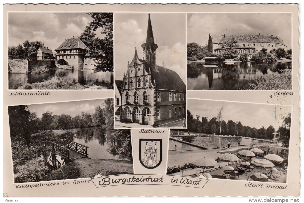 Burgsteinfurt In Westf. - 1955 - Multi-vues - Steinfurt