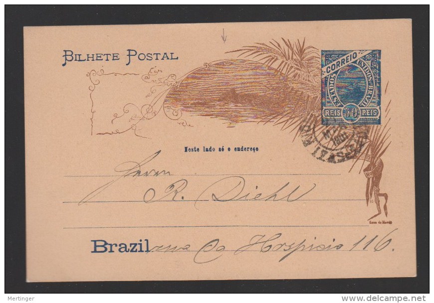 Brazil Brasil 1901 BP-54 Local Use Very Fresh Condition - Entiers Postaux