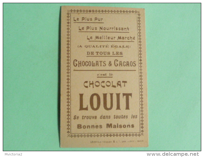 CHOCOLAT LOUIT - Mademoiselle DELVAIR, Artiste - Louit