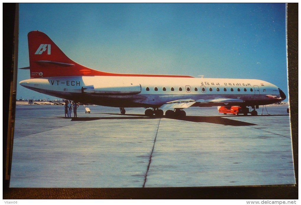 CARAVELLE  6N  INDIAN AIRLINES   VT ECH - 1946-....: Moderne