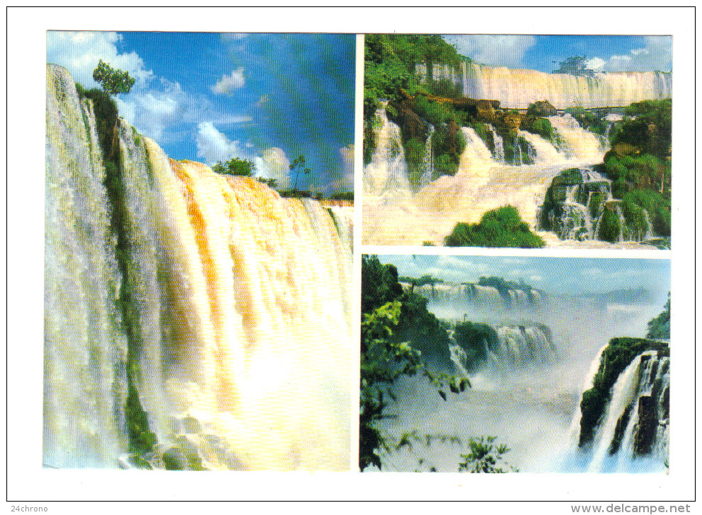 Bresil: Foz Do Iguaçu, Saltos Floriano E Deodoro, Vista Parcial, Garganta Do Diablo (14-3368) - Autres