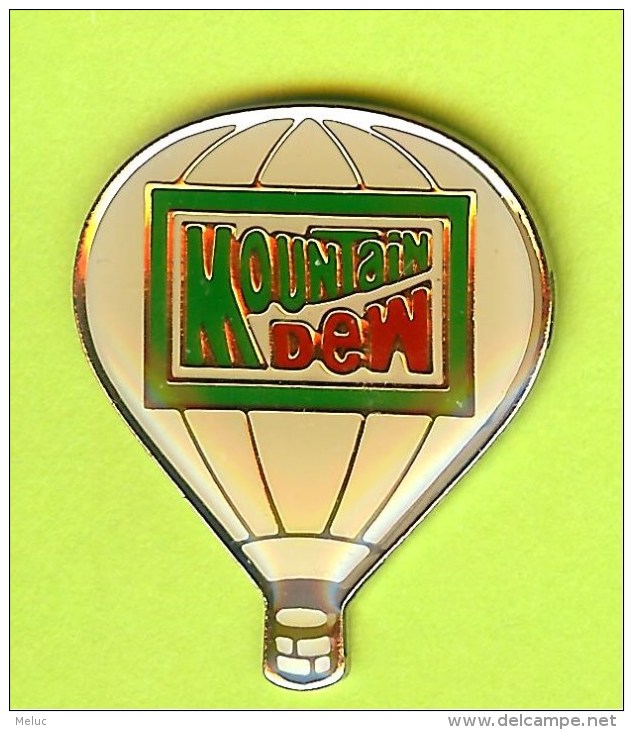 Pin Montgolfière Mountain Dew (Boisson) - 9I06 - Fesselballons