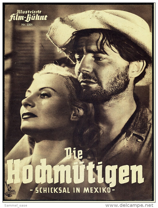 Illustrierte Film-Bühne  -  Die Hochmütigen  -  Mit Michelle Morgan , Gerard Philipe  -  Filmprogramm Nr. 2201 Von 1953 - Magazines