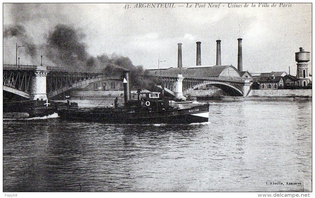 [95] Val D'Oise> Argenteuil Le Pont Neuf - Argenteuil