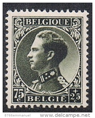 BELGIQUE N°390 N* - 1934-1935 Leopoldo III