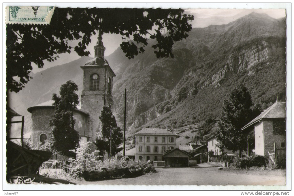 CPA   73     GRESY SUR ISERE    1958        L EGLISE - Gresy Sur Isere