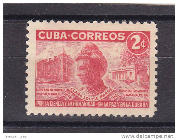 Cuba Nº 346 Goma Agrietada - Nuevos