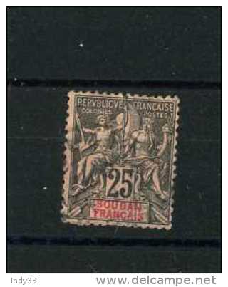 - FRANCE COLONIES . SOUDAN FRANCAIS . TIMBRE DE 1894 . OBLITERE . - Used Stamps