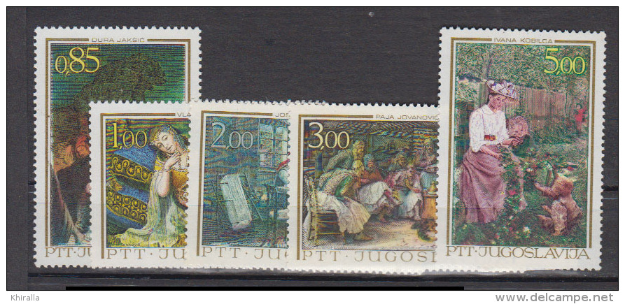 YOUGOSLAVIE    1967               N°    1131 / 1135      COTE    10 € 00         ( 788 ) - Unused Stamps