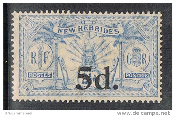 NOUVELLES-HEBRIDES N°79 N* - Unused Stamps