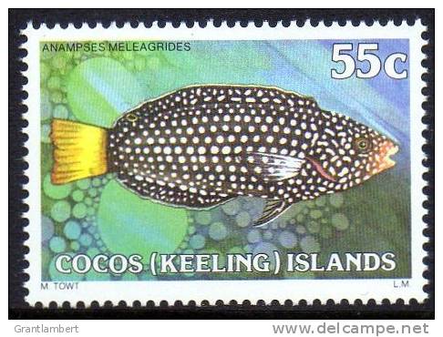 Cocos Islands 1979 Fishes 55c Yellow-tailed Tamarin MNH  SG 45 - Cocos (Keeling) Islands