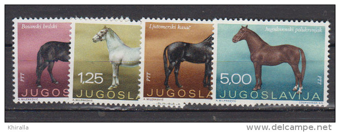 YOUGOSLAVIE    1969               N°    1237 / 1240      COTE    4 € 50         ( 789 ) - Unused Stamps