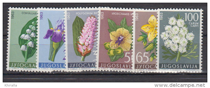 YOUGOSLAVIE    1963               N°    931 / 936      COTE    5 € 50         ( 790 ) - Unused Stamps