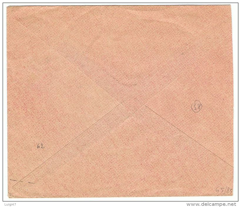 1913 - Busta Affrancata Con N 164 - Covers & Documents