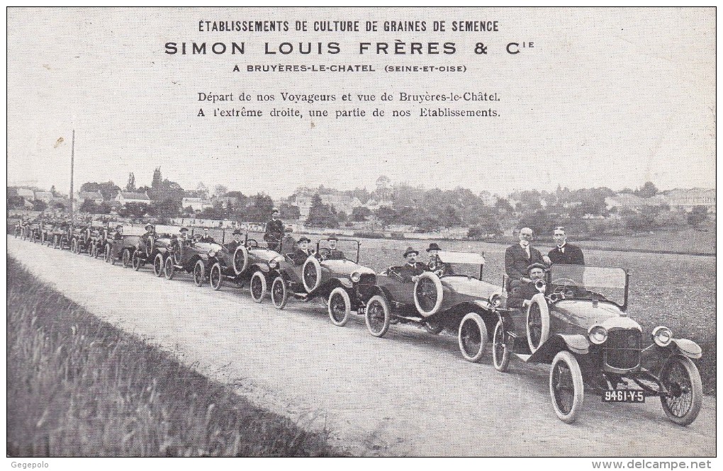 BRUYERES LE CHATEL  - SIMON LOUIS FRERES & Cie - Départ De Nos Voyageurs - Bruyeres Le Chatel