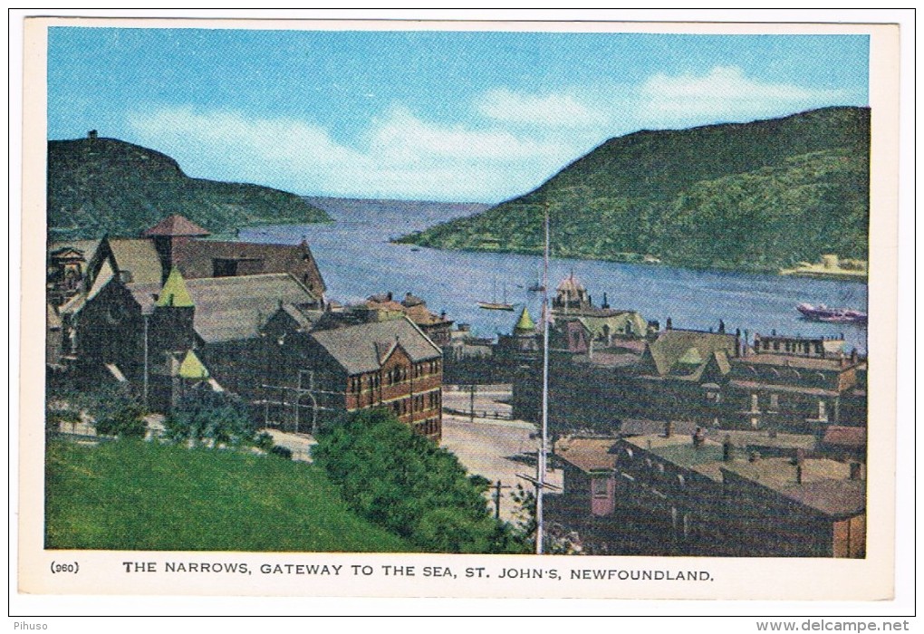 CAN-147   ST. JOHN'S : The Narrows, Gateway To The Sea - St. John's