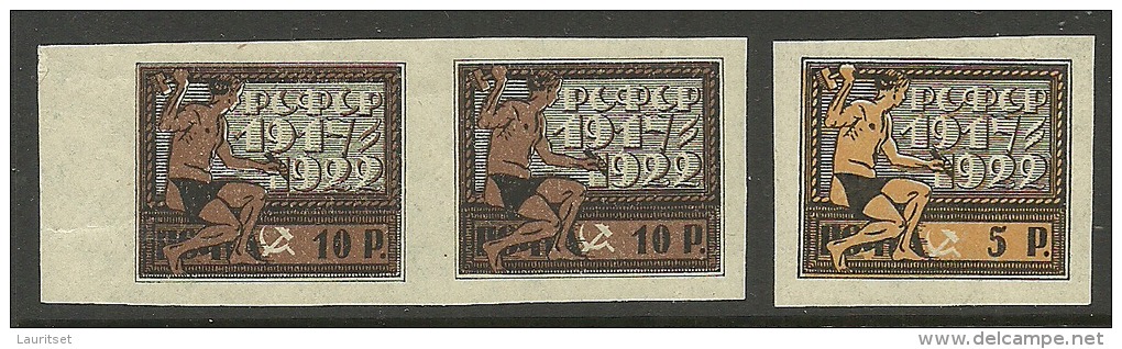 RUSSLAND RUSSIA 1922 Michel 195 - 196 MNH - Nuovi