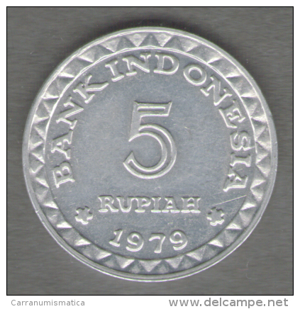 INDONESIA 5 RUPIAH 1979 - Indonesien