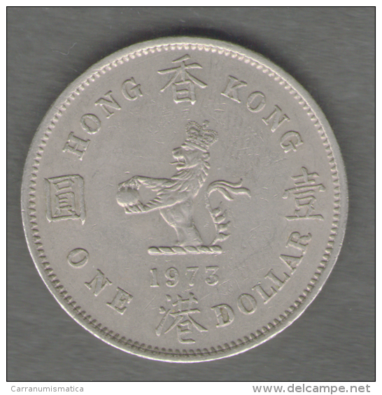 HONG KONG 1 DOLLAR 1973 - Hong Kong