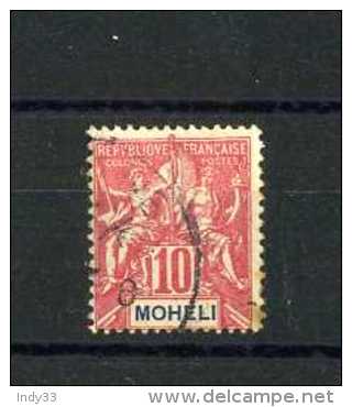 - FRANCE COLONIES . MOHELI 1906/12 . TIMBRE DE 1906/07 . OBLITERE . - Used Stamps