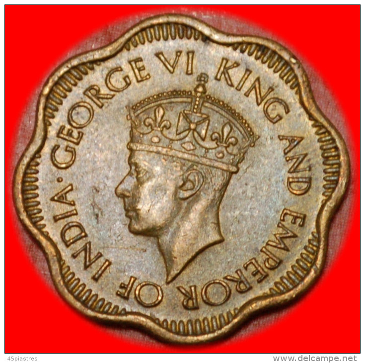 * WAR ISSUE (1939-1945) * CEYLON  10 CENTS 1944! GEORGE VI (1937-1952) LOW START NO RESERVE! - Sri Lanka