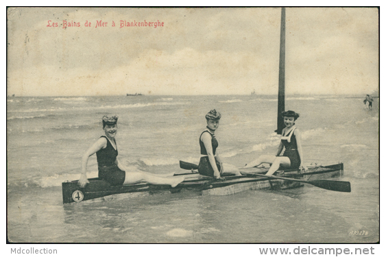 BELGIQUE BLANKENBERGHE / Les Bains De Mer / - Blankenberge