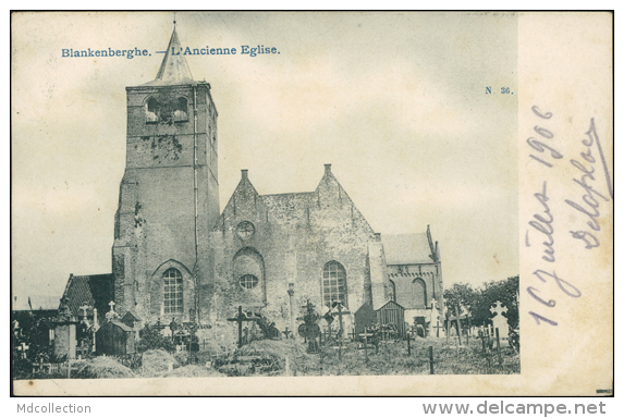 BELGIQUE BLANKENBERGHE / L'Ancienne Eglise / - Blankenberge