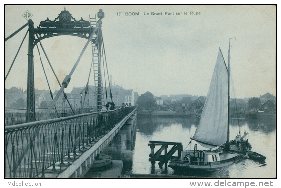 BELGIQUE BOOM / Le Grand Pont Sur Le Rupel / - Boom