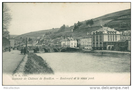 BELGIQUE BOUILLON / Boulevard Et Le Vieux Pont / - Bouillon