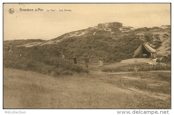 BELGIQUE BREDENE SUR MER / Le Fort Et Les Dunes / - Bredene