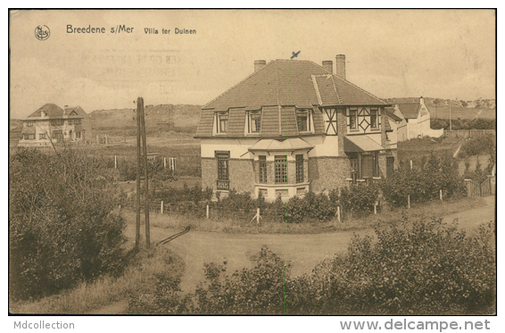 BELGIQUE BREDENE SUR MER / Villa Ter Duinen / - Bredene