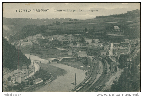 BELGIQUE COMBLAIN AU PONT / Liotte Et Rivage, Les Trois Gares / - Comblain-au-Pont