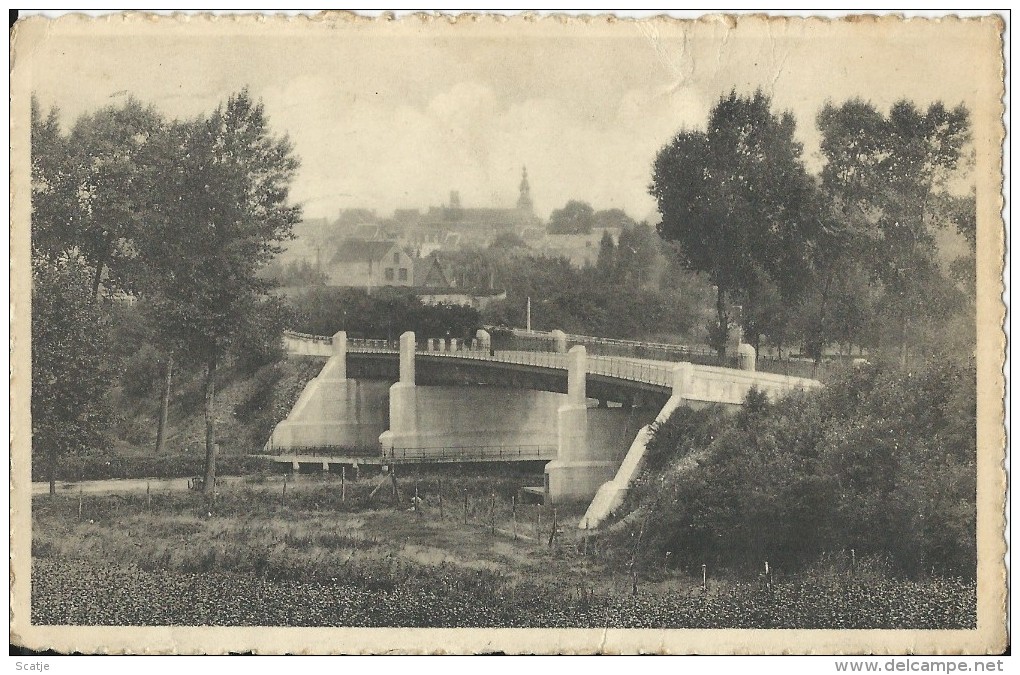 Grammont.  -  Nieuwe Brug   1944 - Geraardsbergen