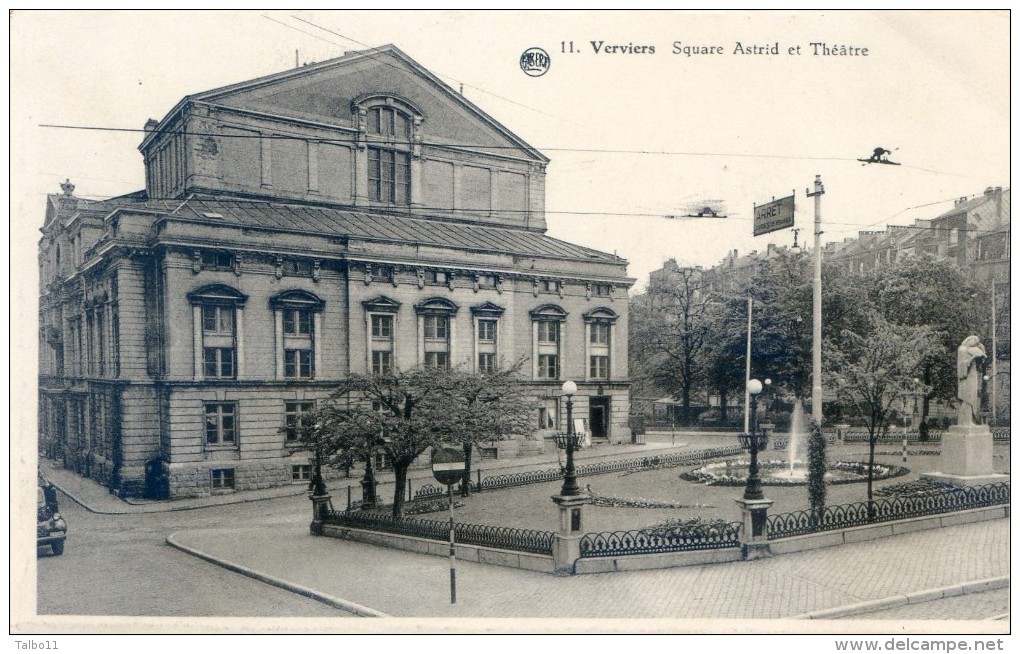 Verviers - Square Astrid Et Théatre - Verviers