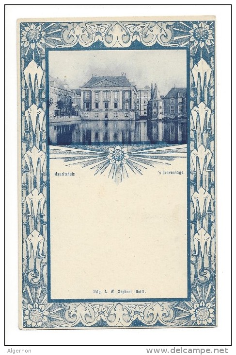 10376 -  Art Nouveau Mauritshuis S Gravenhage A.W. Segboer Delft - Autres & Non Classés