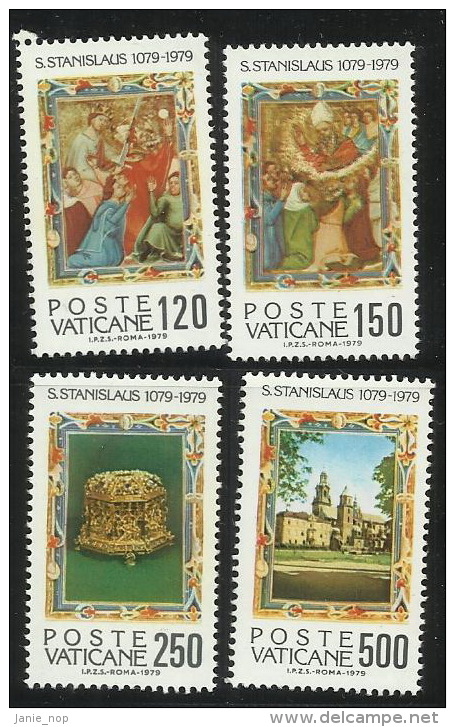 Vatican City 1975 St.Stanislas MNH - Other & Unclassified