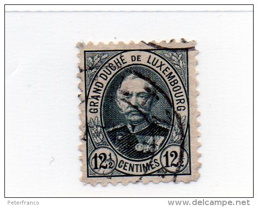 B - 1891 Lussemburgo - Granduca Adolfo - 1891 Adolphe De Face