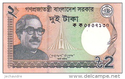 BANGLADESH   2 Taka  Emission De 2011        ***** BILLET  NEUF ***** - Bangladesch